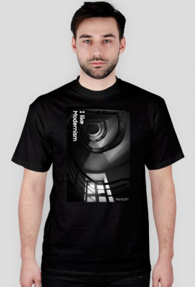 T-shirt kolory "I like Modernism"