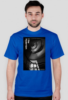 T-shirt kolory "I like Modernism"