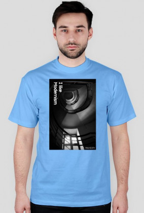 T-shirt kolory "I like Modernism"