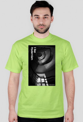 T-shirt kolory "I like Modernism"