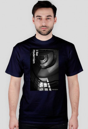 T-shirt kolory "I like Modernism"