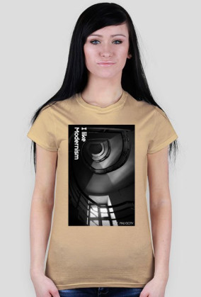 T-shirt kolory "I like Modernism"
