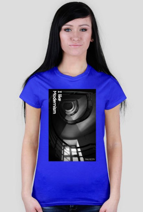 T-shirt kolory "I like Modernism"