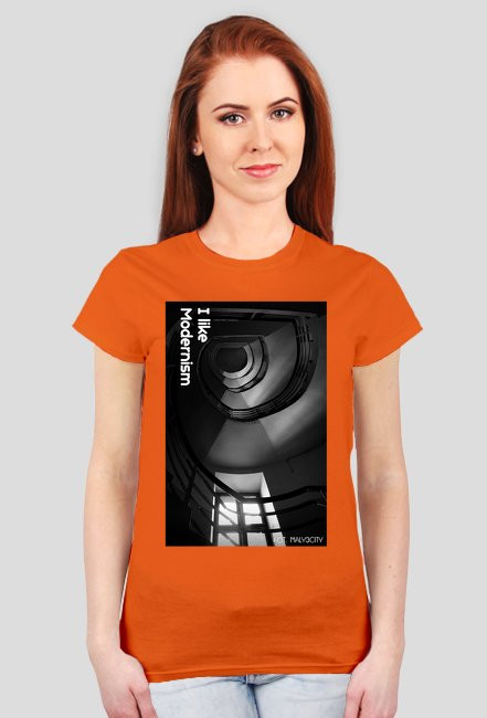 T-shirt kolory "I like Modernism"
