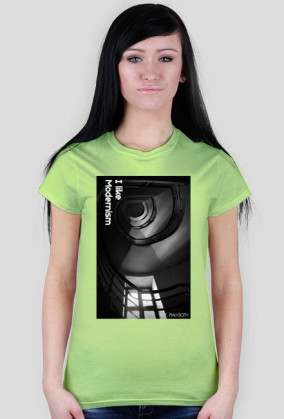 T-shirt kolory "I like Modernism"