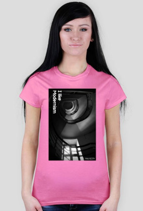 T-shirt kolory "I like Modernism"
