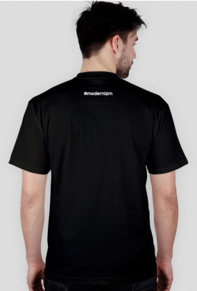 T-shirt czarny "#modernizm"