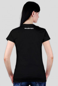 T-shirt czarny "#modernizm"