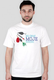 Koszulka Mój świat moje kredki