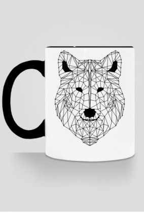 Kubek z wilkiem