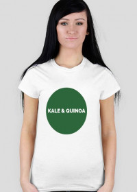 Kale&Quinoa green t-shirt