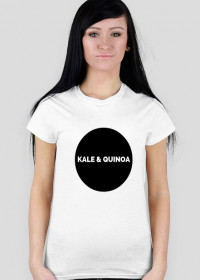 Kale&Quinoa black t-shirt