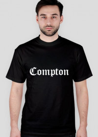 Compton black tee