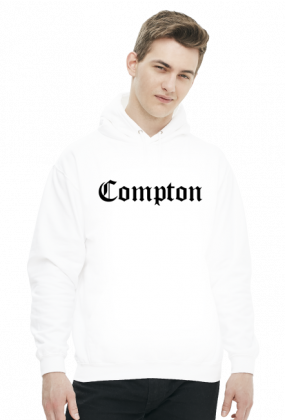 Compton white hoodie