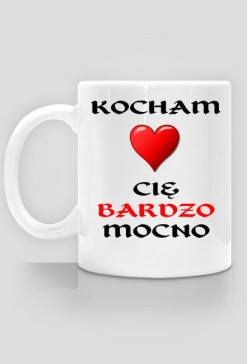Prezentovo - Kubek - Kocham Mocno