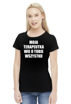 MOJA TERAPEUTKA - koszulka damska