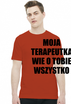 MOJA TERAPEUTKA - koszulka męska