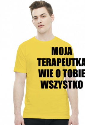 MOJA TERAPEUTKA - koszulka męska