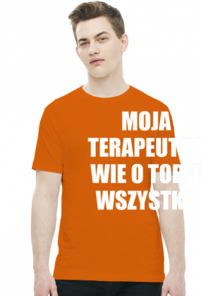 MOJA TERAPEUTKA - koszulka męska