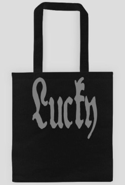 Torba Czarna ze zdjęciem "Lucky"