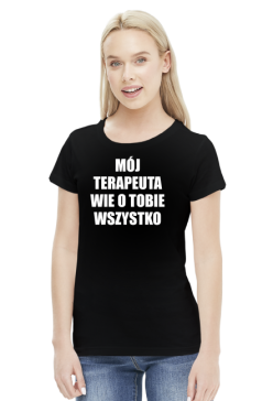 MÓJ TERAPEUTA - koszulka damska