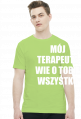 MÓJ TERAPEUTA - koszulka męska