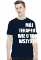 MÓJ TERAPEUTA - koszulka męska