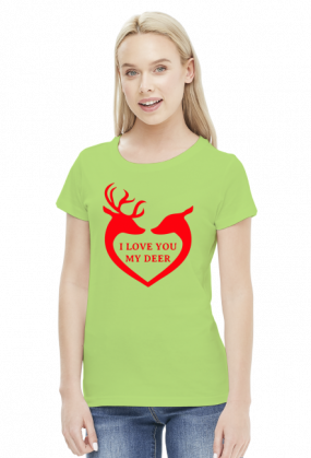 Koszulka I love you my deer