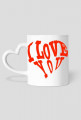 I love you - kubek serce
