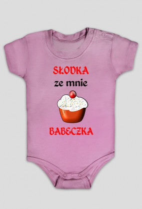 Prezentovo - body dla niemowlaka - słodka babeczka