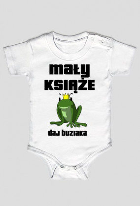 Prezentovo - body dla niemowlaka - mały książe