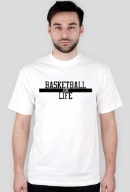 Męska sportowa koszykarska koszulka z nadrukiem
