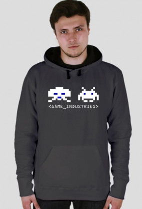 Space Invaders - bluza z kapturem
