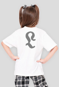 Koszulka dziecięca Biała "Lucky"