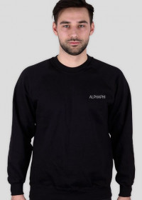 Bluza bez kaptura z logo AlphaPhi