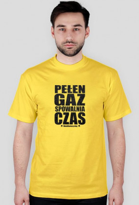 PEŁEN GAZ SPOWALNIA CZAS (black)