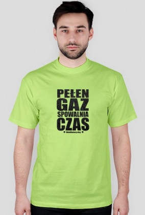 PEŁEN GAZ SPOWALNIA CZAS (black)