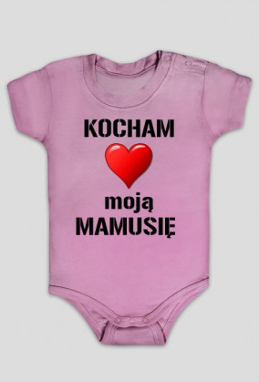 Prezentovo - body dla niemowlaka - kocham mamusię