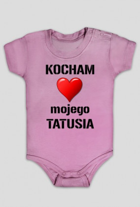 Prezentovo - body dla niemowlaka - kocham tatusia