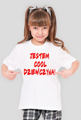 T-Shirt - cool dziewczyna