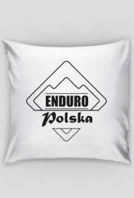 ENDURO POLSKA poduszka black logo