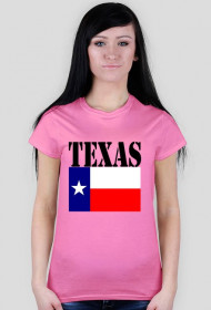 Texas Flag woman