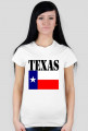 Texas Flag woman