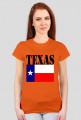 Texas Flag woman