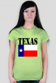 Texas Flag woman