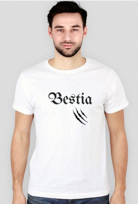 walentynki T-shirt Męski Bestia