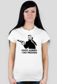 Koszulka damska "Coco jumbo i do przodu"