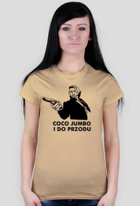 Koszulka damska "Coco jumbo i do przodu"