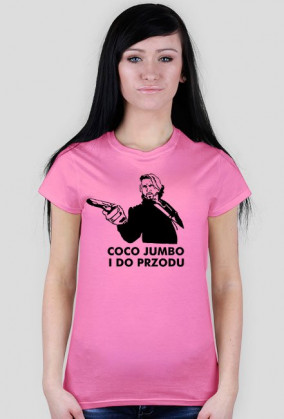 Koszulka damska "Coco jumbo i do przodu"