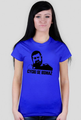Koszulka damska "Cycki se usmaż"